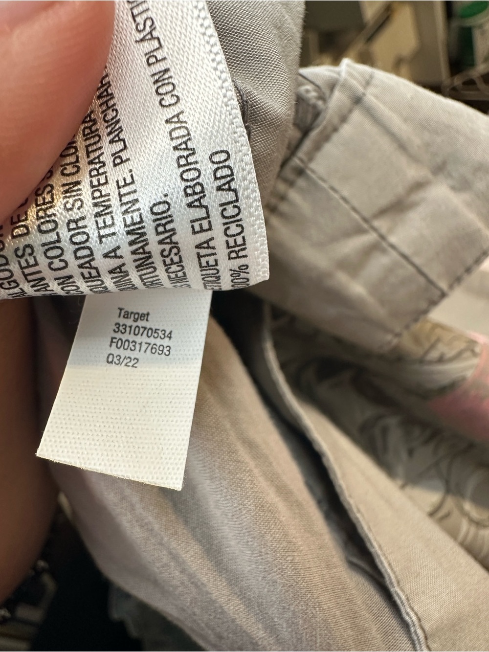 wild fable Cargo/Parachute Pants with Pink Floral-Butterfly Print - Picture 10 of 11
